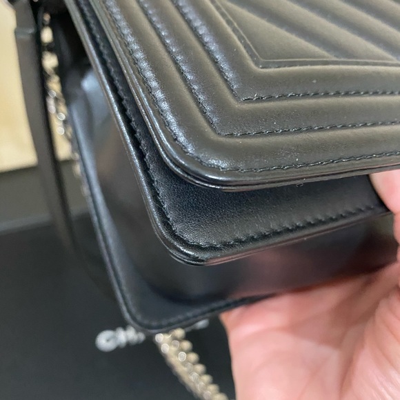 SOLD ON IG ✖️Chanel Chevron Le Boy Old Medium - Picture 8 of 8